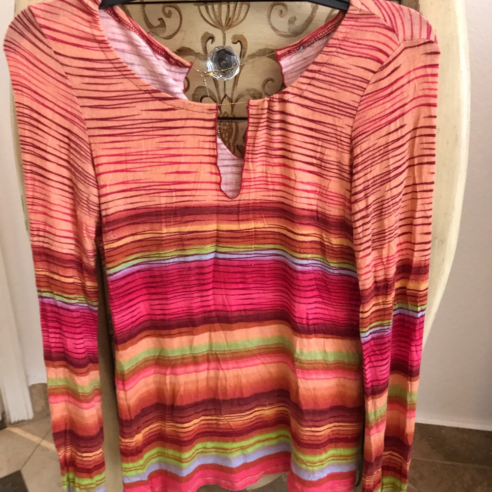 Boston Proper Striped Ladies Top S